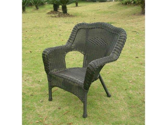 Mocha Wicker Resin Patio Chair M938