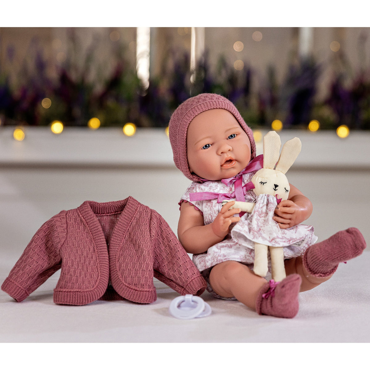 15 in. All-Vinyl Baby Doll Set with Accessories D4958