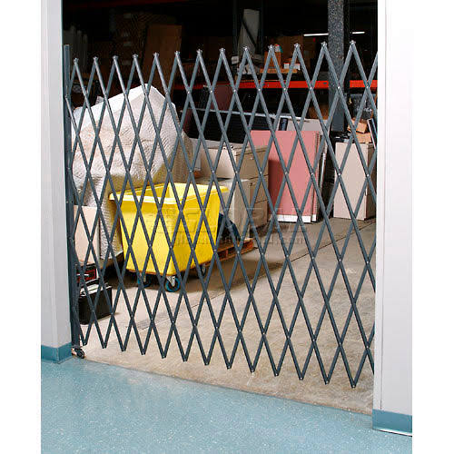 Single Folding Security Gate 5-1/2&W x 6-1/2&H J395