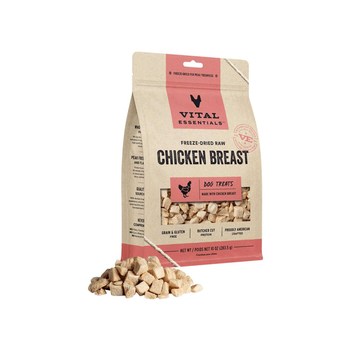 Freeze Dried Chicken Breast Dog Treats Y95725