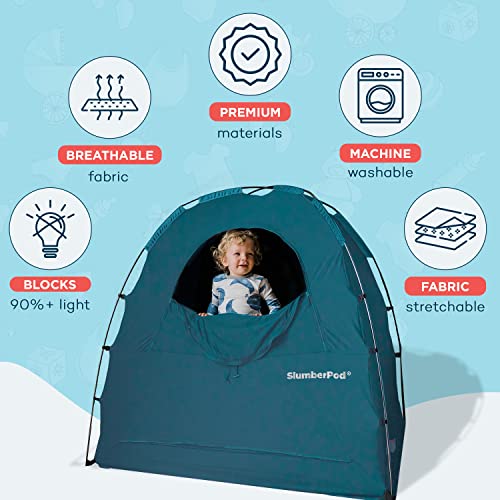 Teal Blackout Sleep Tent E932