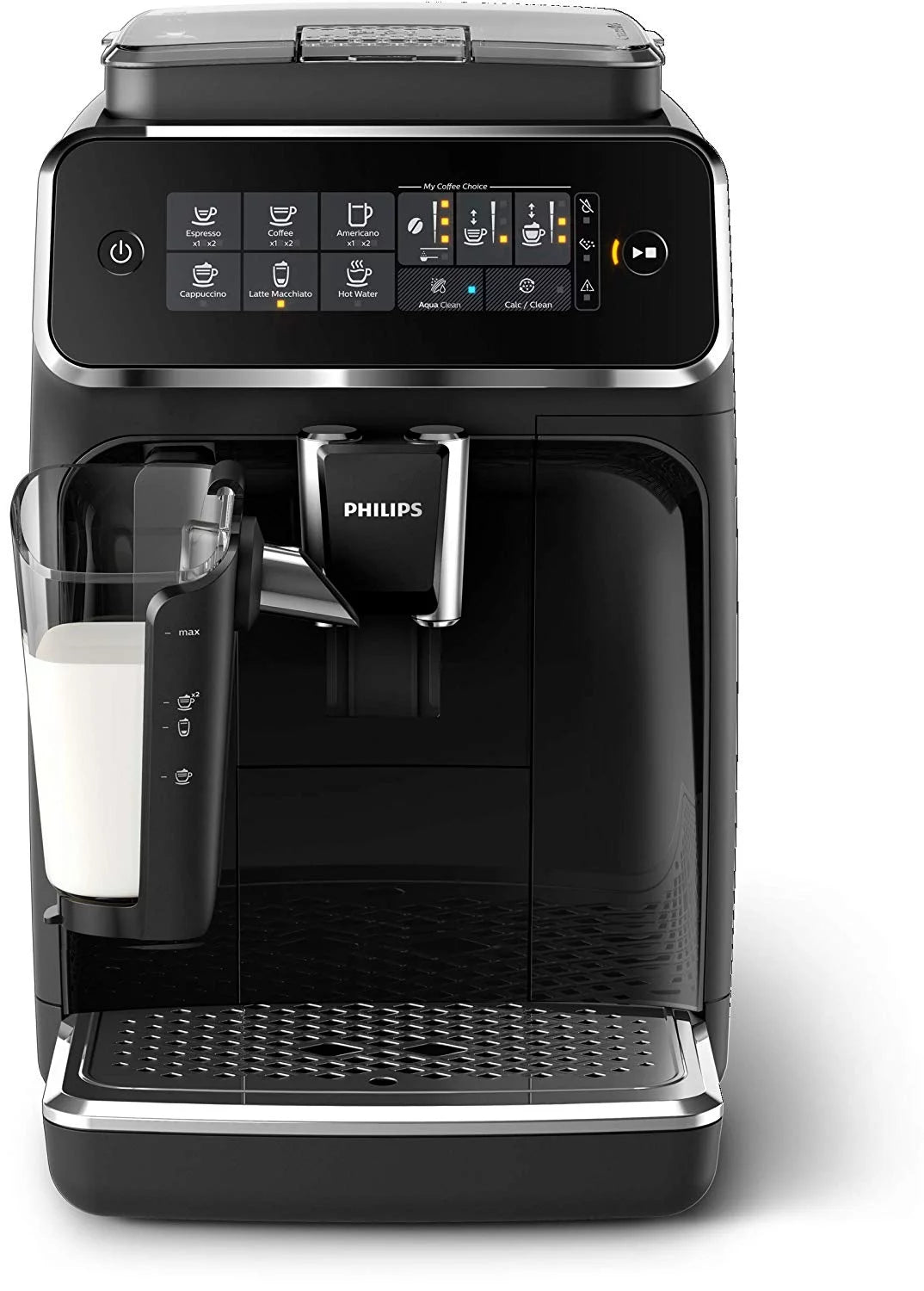 Black Fully Automatic Espresso Machine with LatteGo Q631