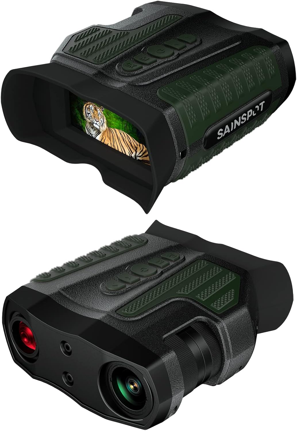Black and Green Digital Infrared Night Vision Binoculars L834280