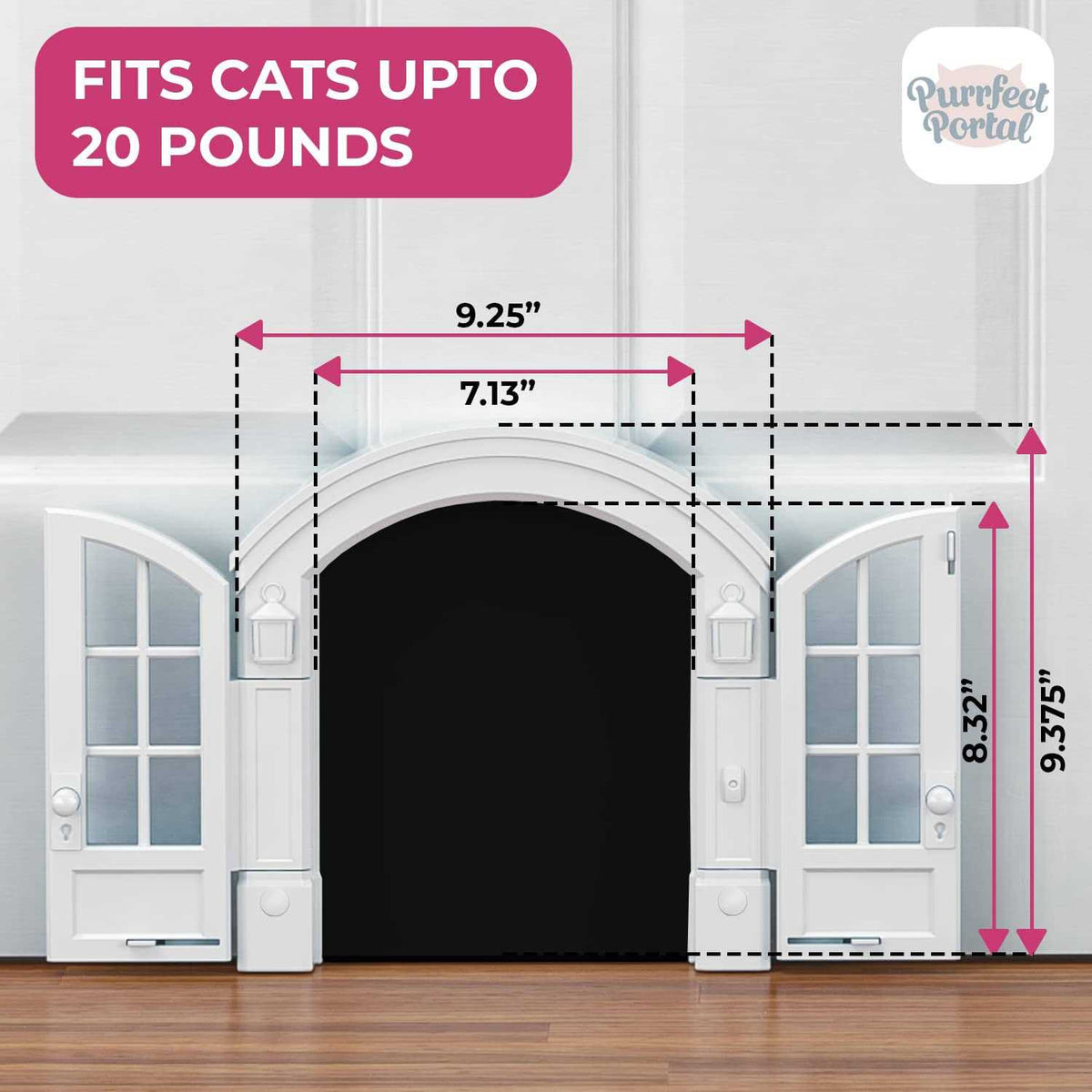 Cat Door for Cats Up to 20 lbs O185