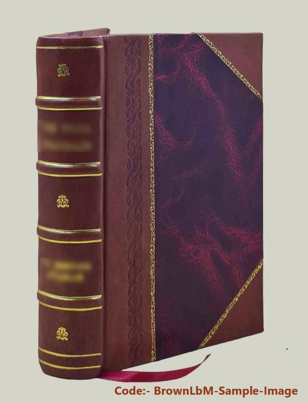 Leather Bound Book Z8957