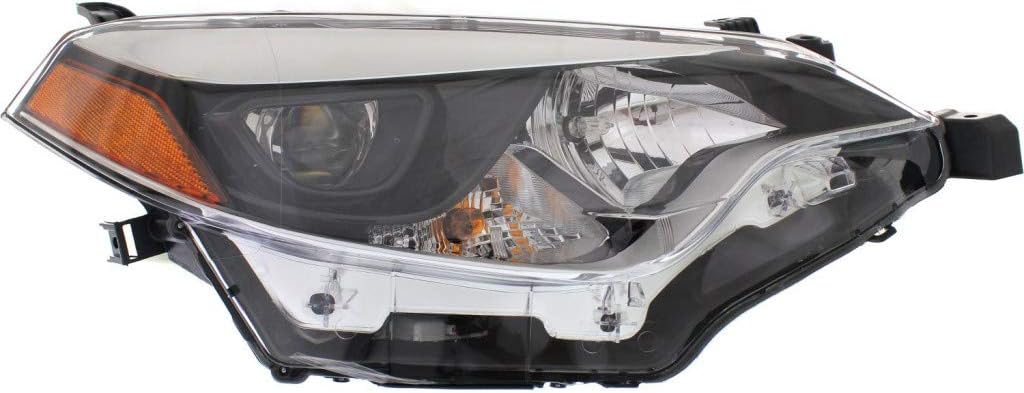 Toyota Corolla Headlight 2014 2015 2016 Pair J7652