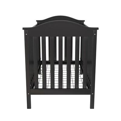 Black 3-in-1 Convertible Crib K386968