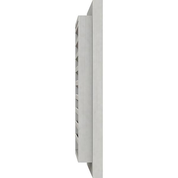 36 inchw x 24 inchh Primed Smooth Western Red Cedar Gable Vent Z44007