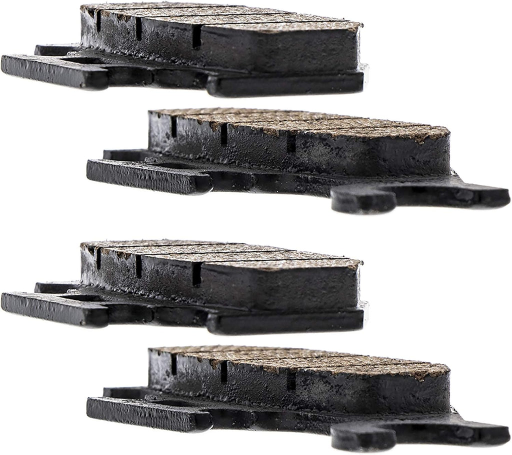 Rear Left/Right Brake Pad Set Organic 2 Pack V911