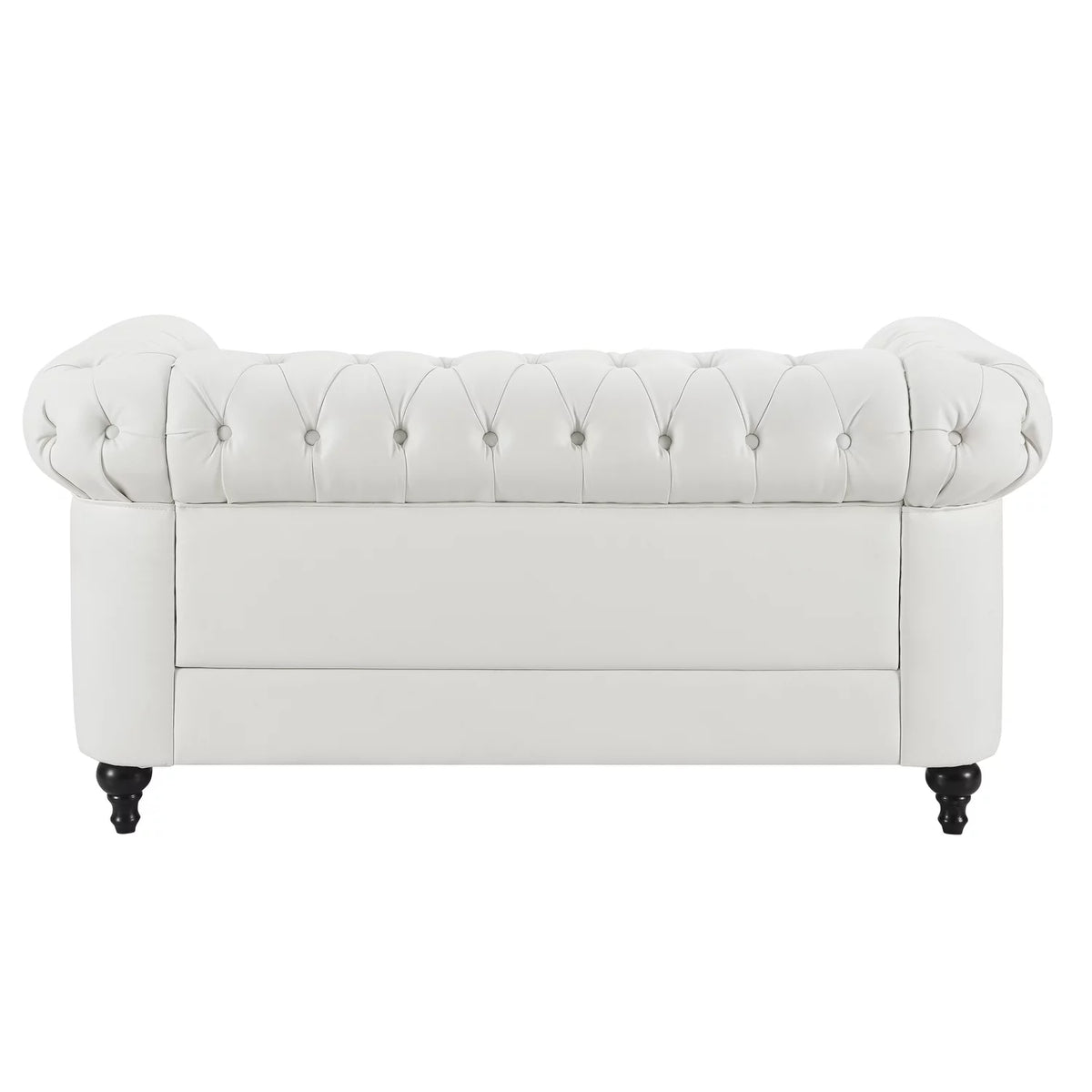 White Tufted Sofa X1876