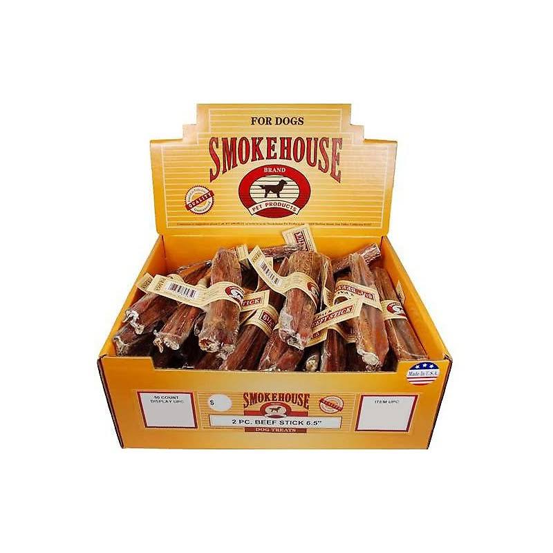 6.5x22 Steer Pizzle Dog Treats, 2 Pack, Case of 50 N827