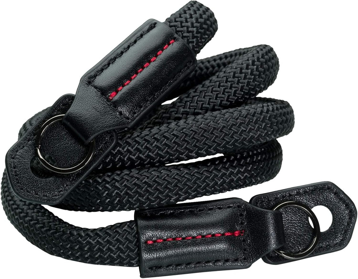 Rope Camera Strap with Leather Ends S554
