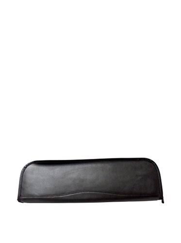 Leather Travel Tie Case - Black F166621