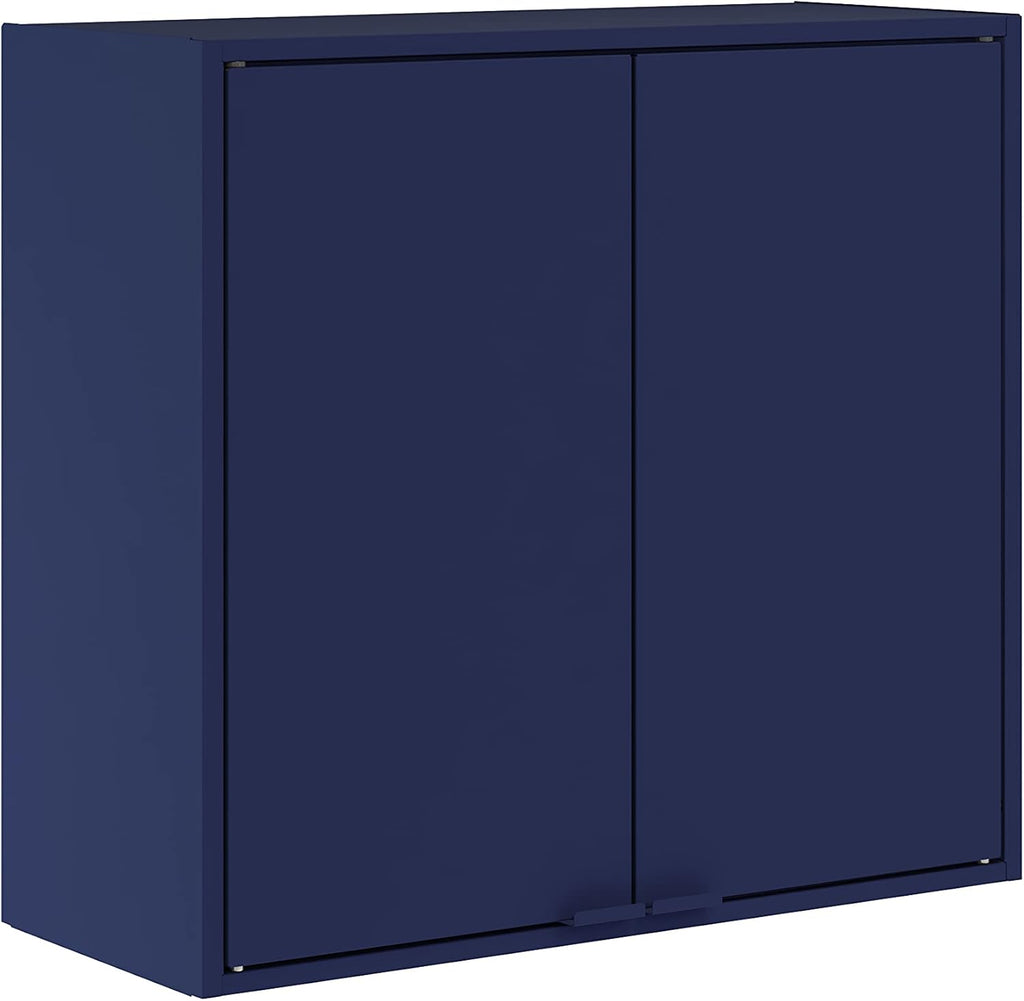 Blue Steel Wall Cabinet H201