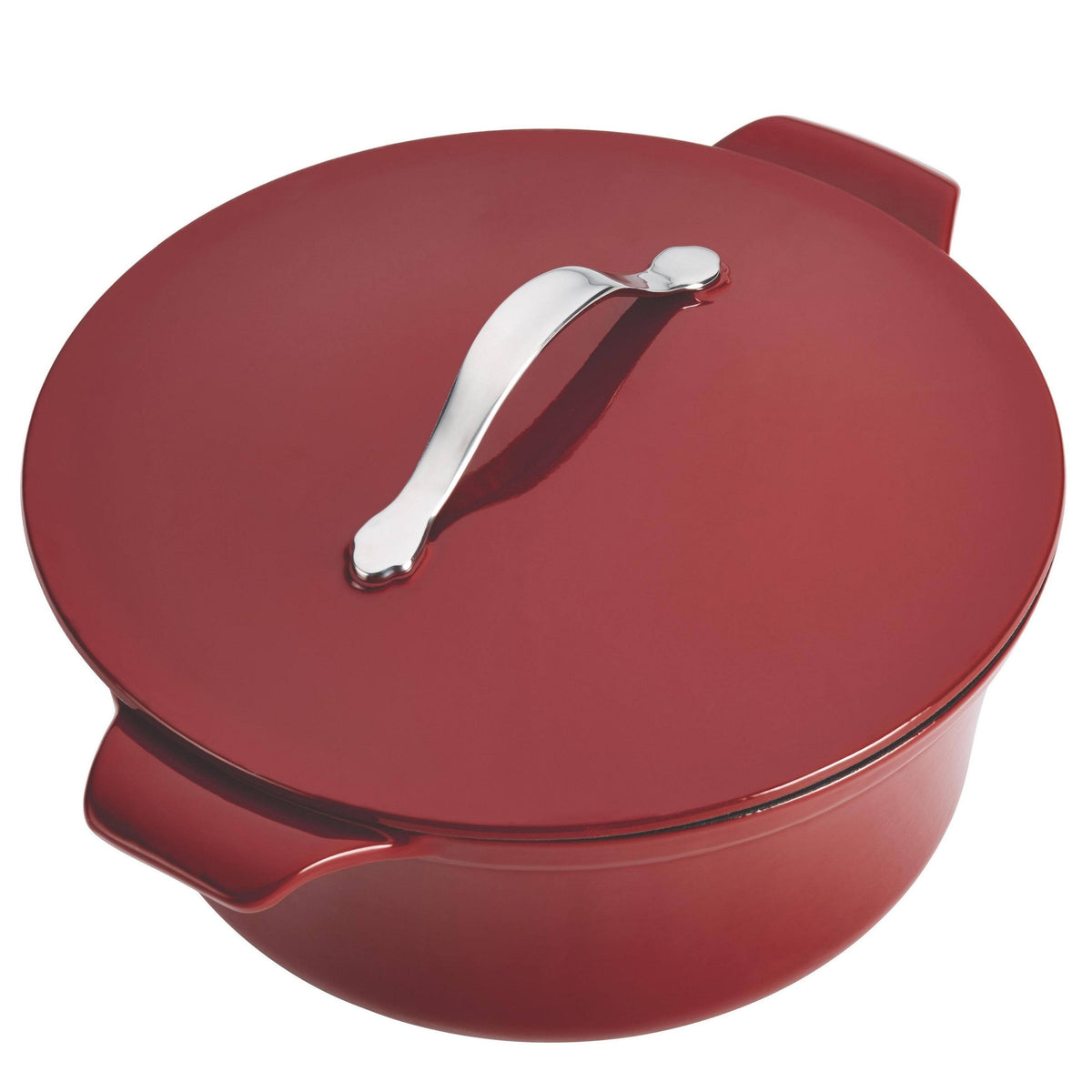 5-Quart Covered Round Cast Iron Braiser X575