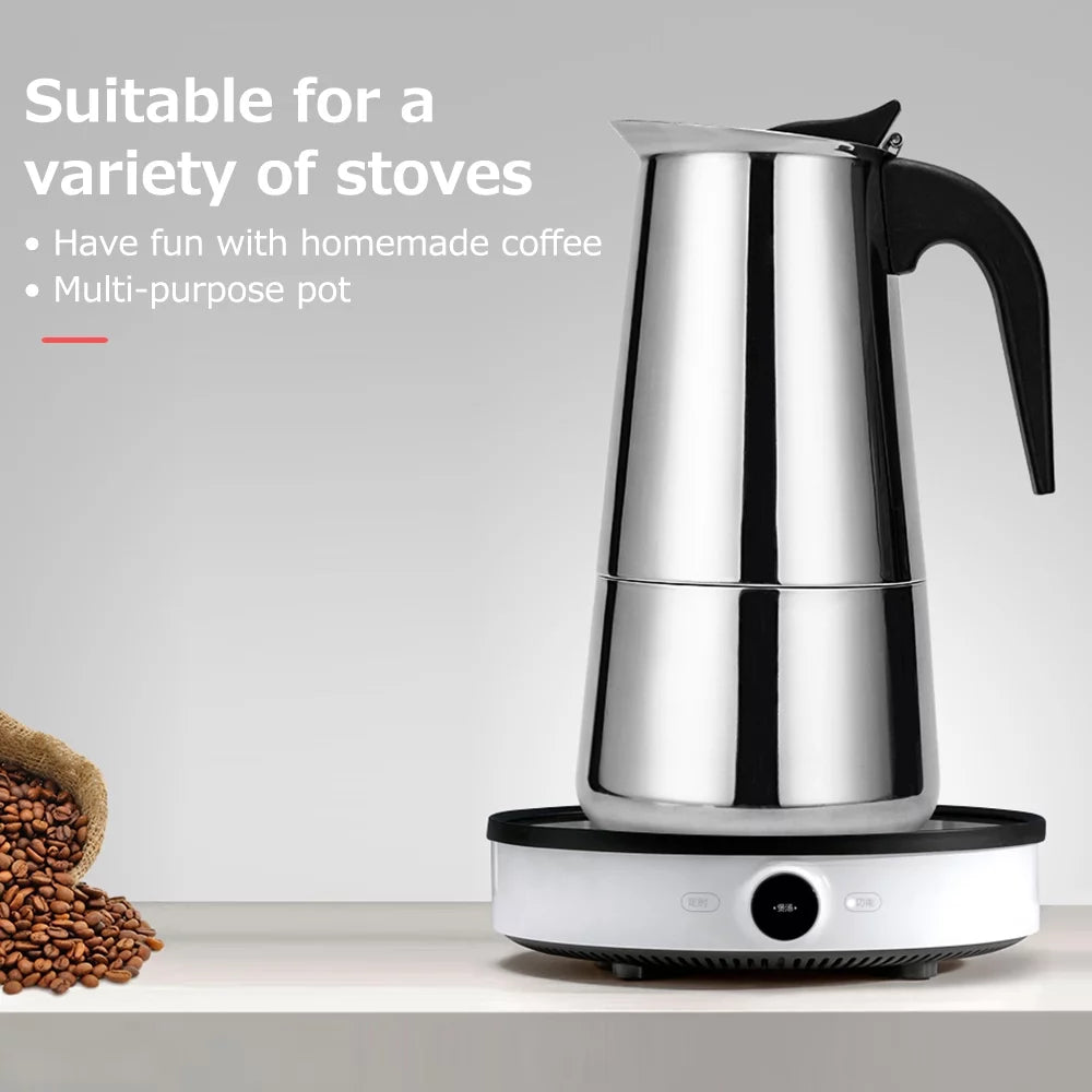 Stainless Steel Electric Coffee Maker T526