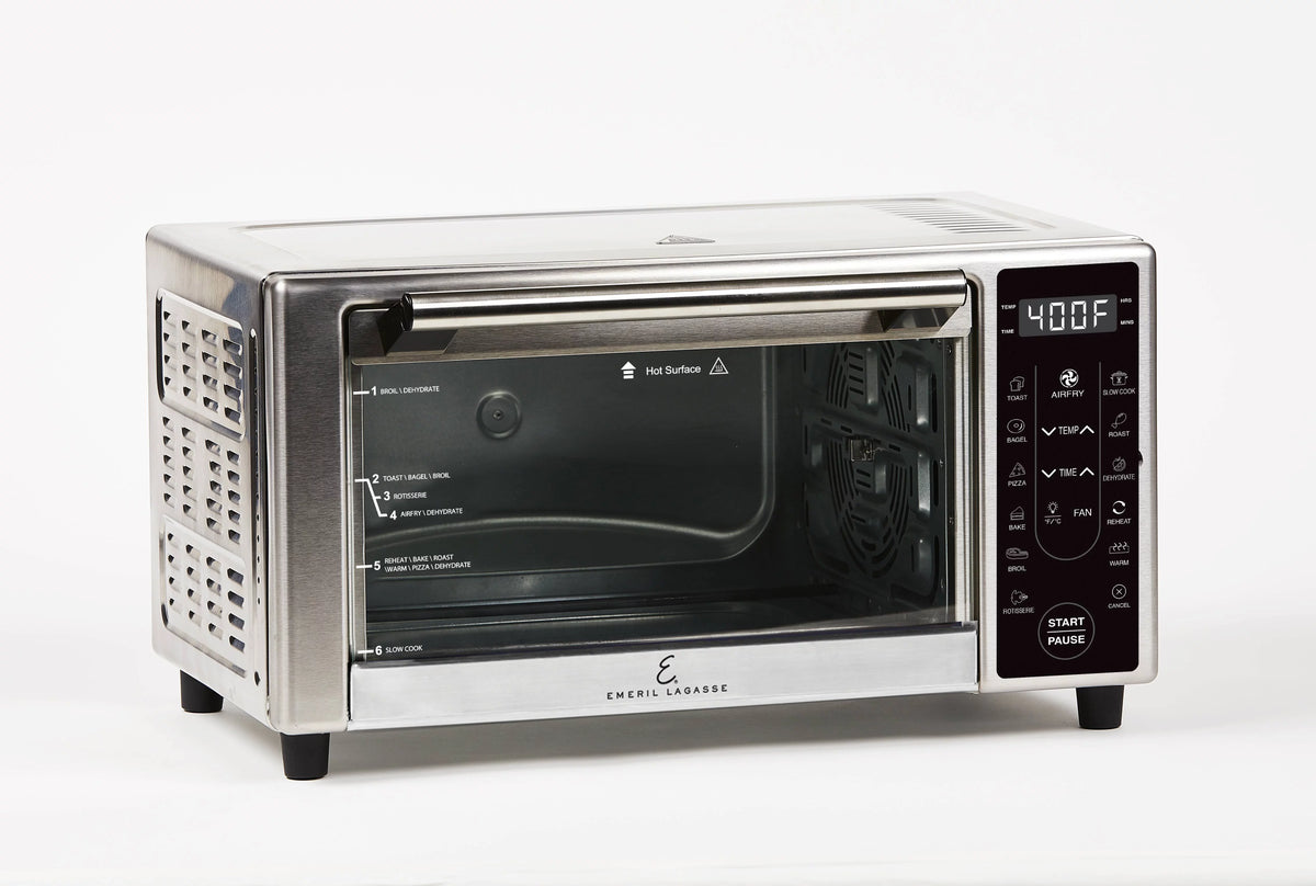 Stainless Steel Toaster Oven AirFryer, 1500 Watts X113