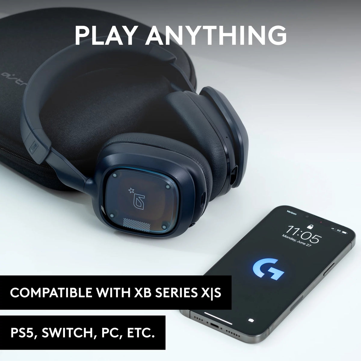 Navy Wireless Gaming Headset with Bluetooth Z216