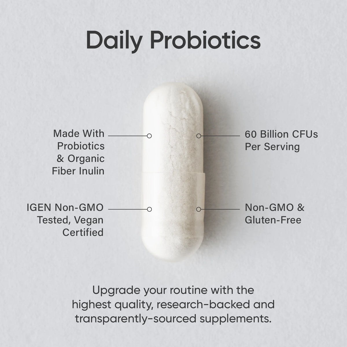 Probiotic Blend 60 Billion CFU 30 Veggie Capsules V540426