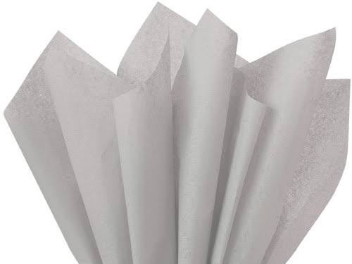 Solid Gray Tissue Paper 15 x 20 Sheet Half Ream R824462