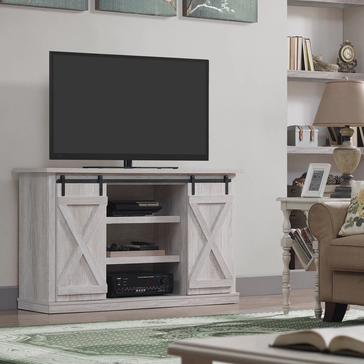 White Oak TV Stand U659