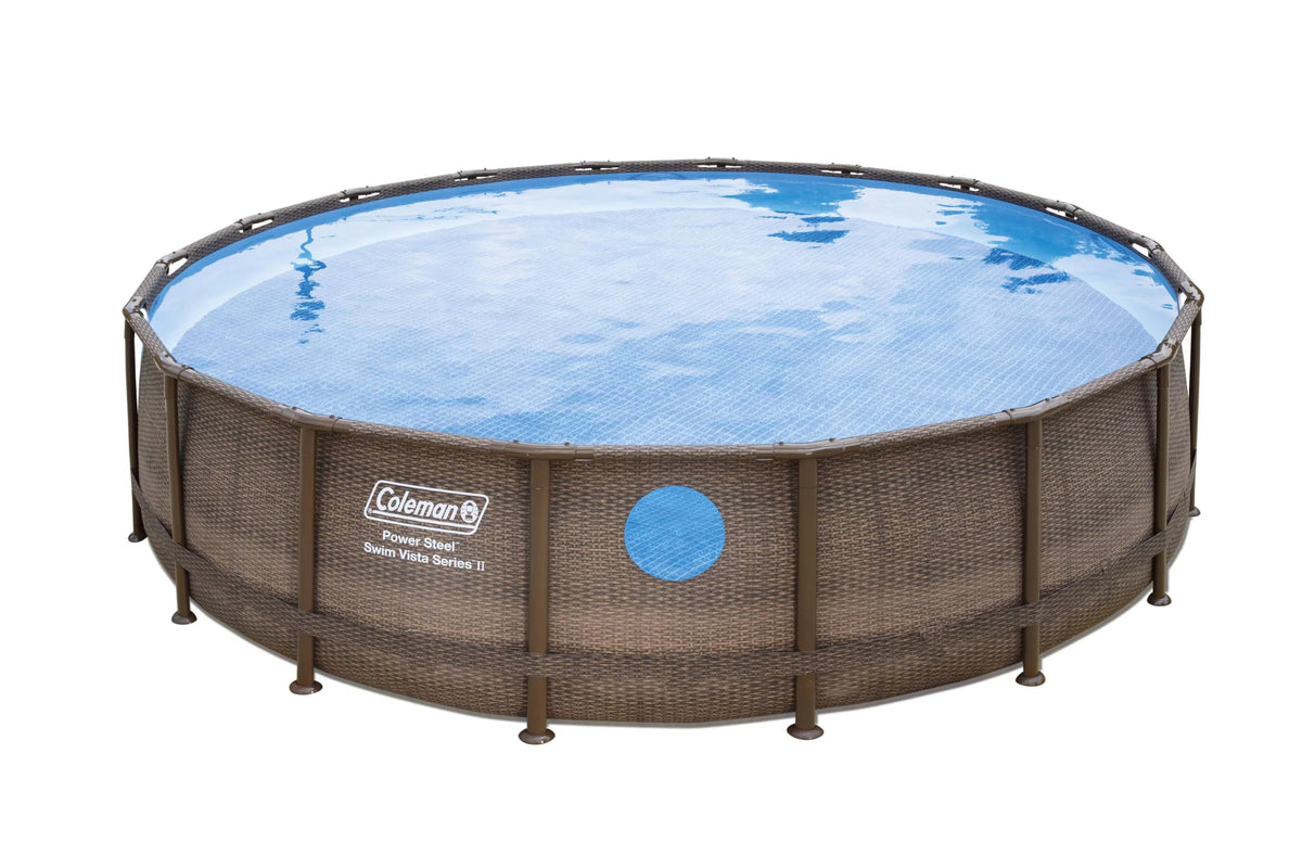 Round Power Steel Frame Above Ground Pool Z27681