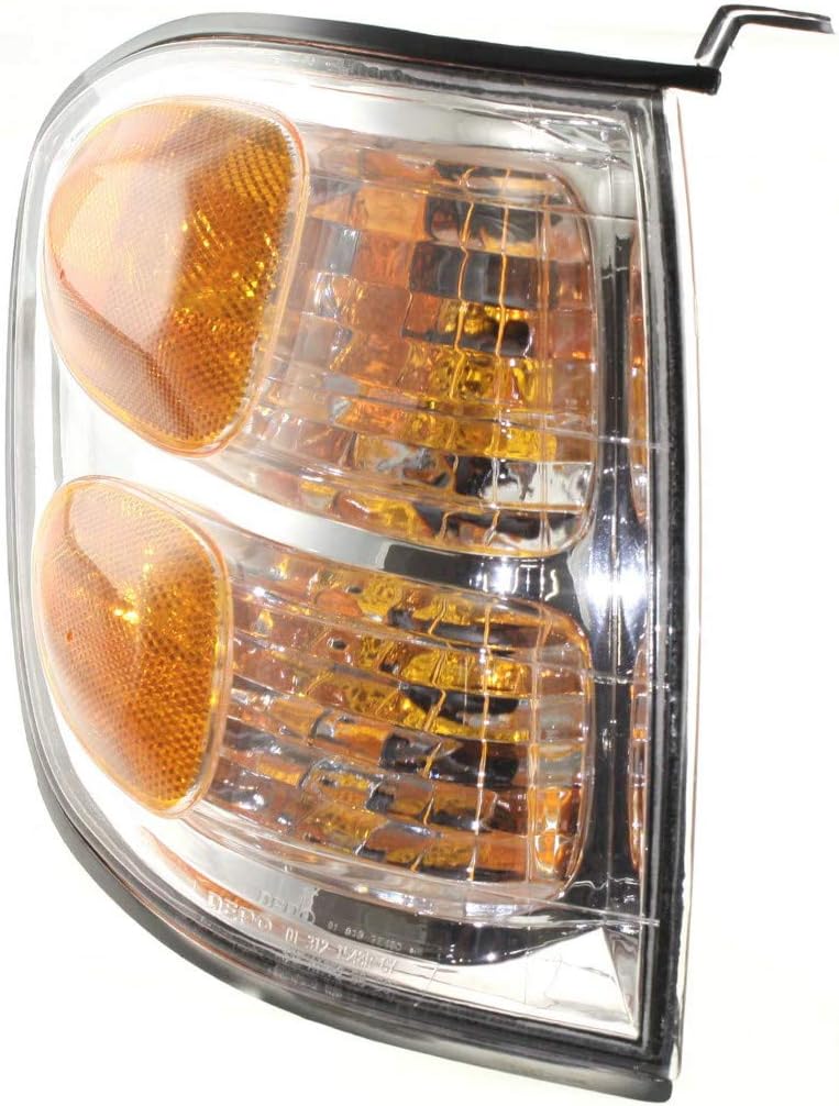 Corner Signal Light for Toyota Sequoia Passenger Side with Bulbs, Pack of 2 L15600