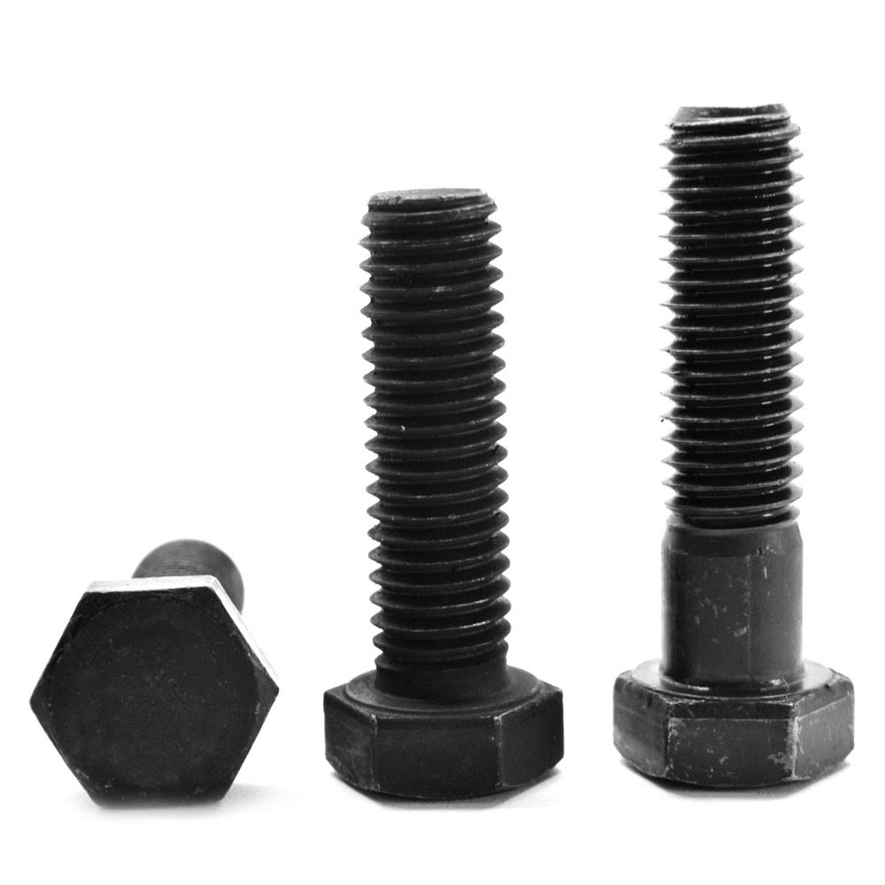 1/4x22-20 x 4x22 Grade 5 Hex Cap Screw Black Oxide G188445