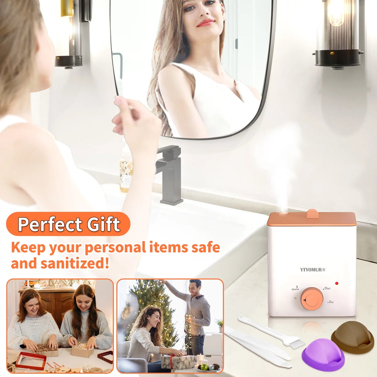 Menstrual Disc with 2 Reusable Menstrual Discs Y1211