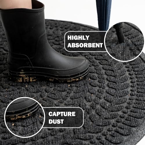 Half Circle Door Mat 17”x30” G681