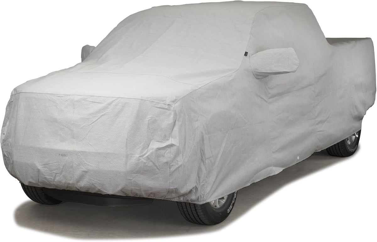Custom Fit Car Cover for Chevrolet Silverado 1500, Gray Q1529