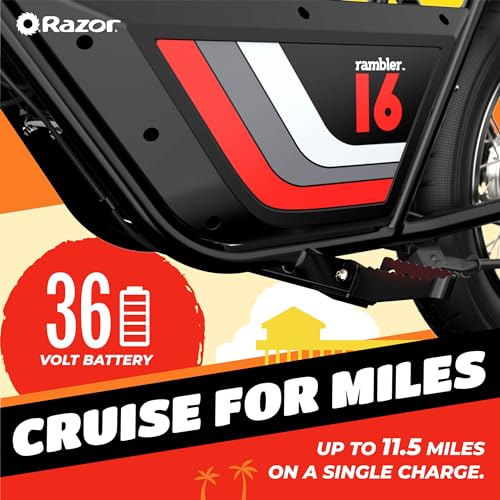 36V Electric Minibike with 15.5 MPH, 11.5 Miles Range & Helmet for Adults M936