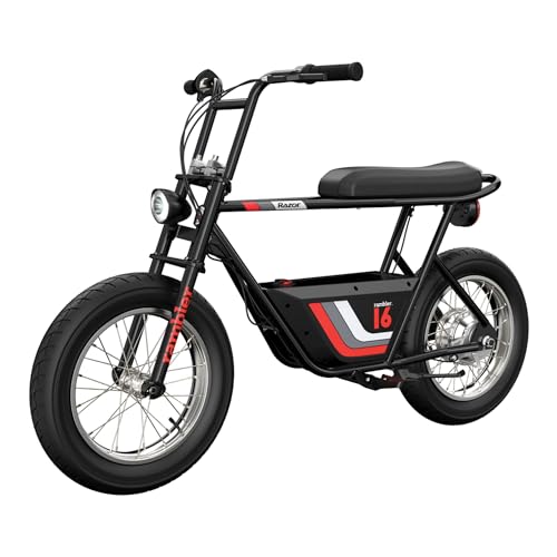 36V Electric Minibike with 15.5 MPH, 11.5 Miles Range & Helmet for Adults M936
