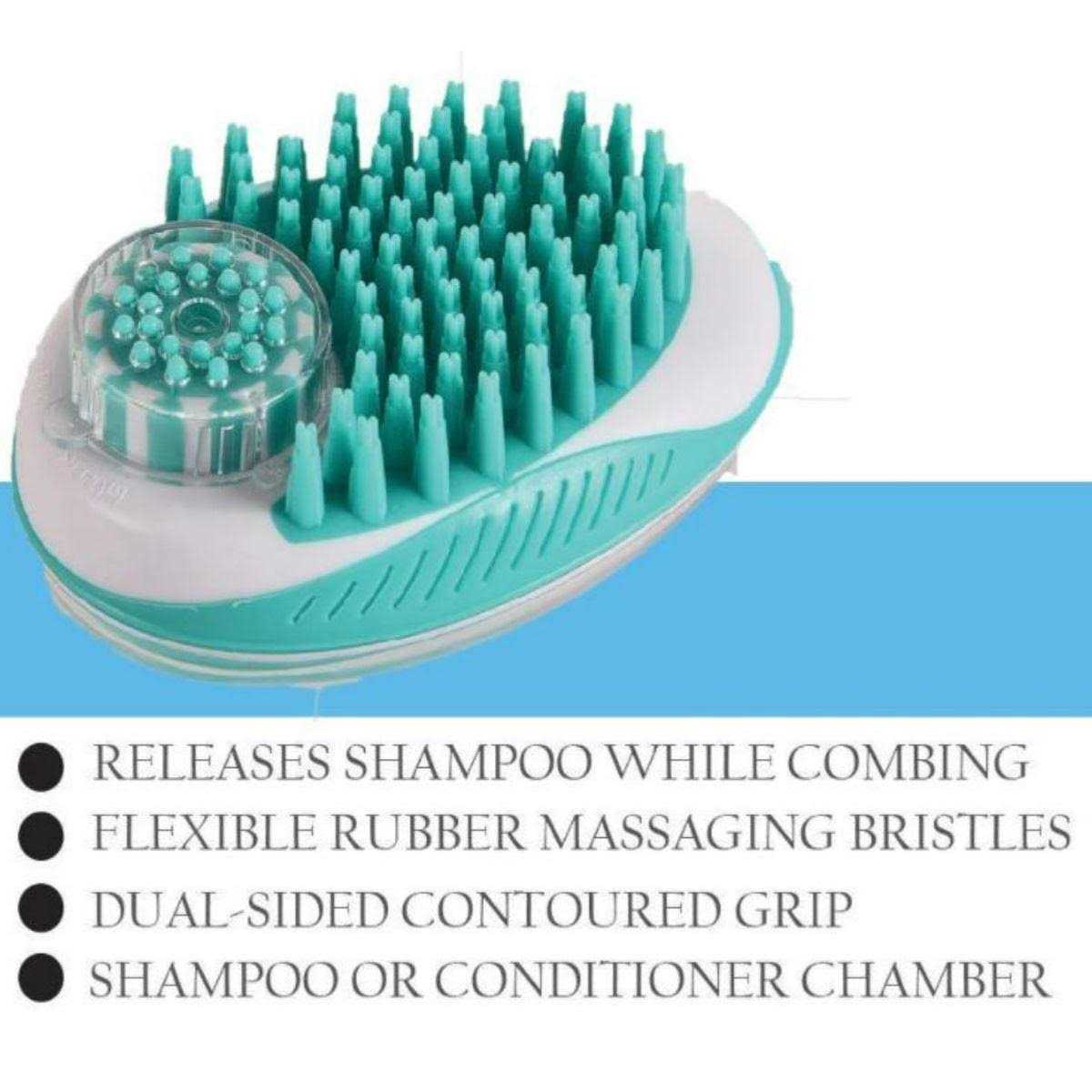 Shampoo Dispensing Massage and Bathing Brush W776