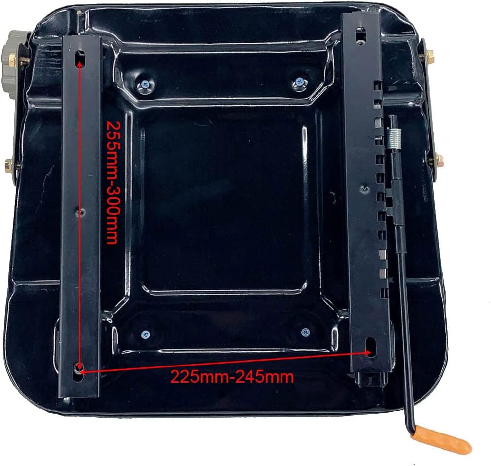 PVC Forklift Seat with 140° Adjustable Back J80036