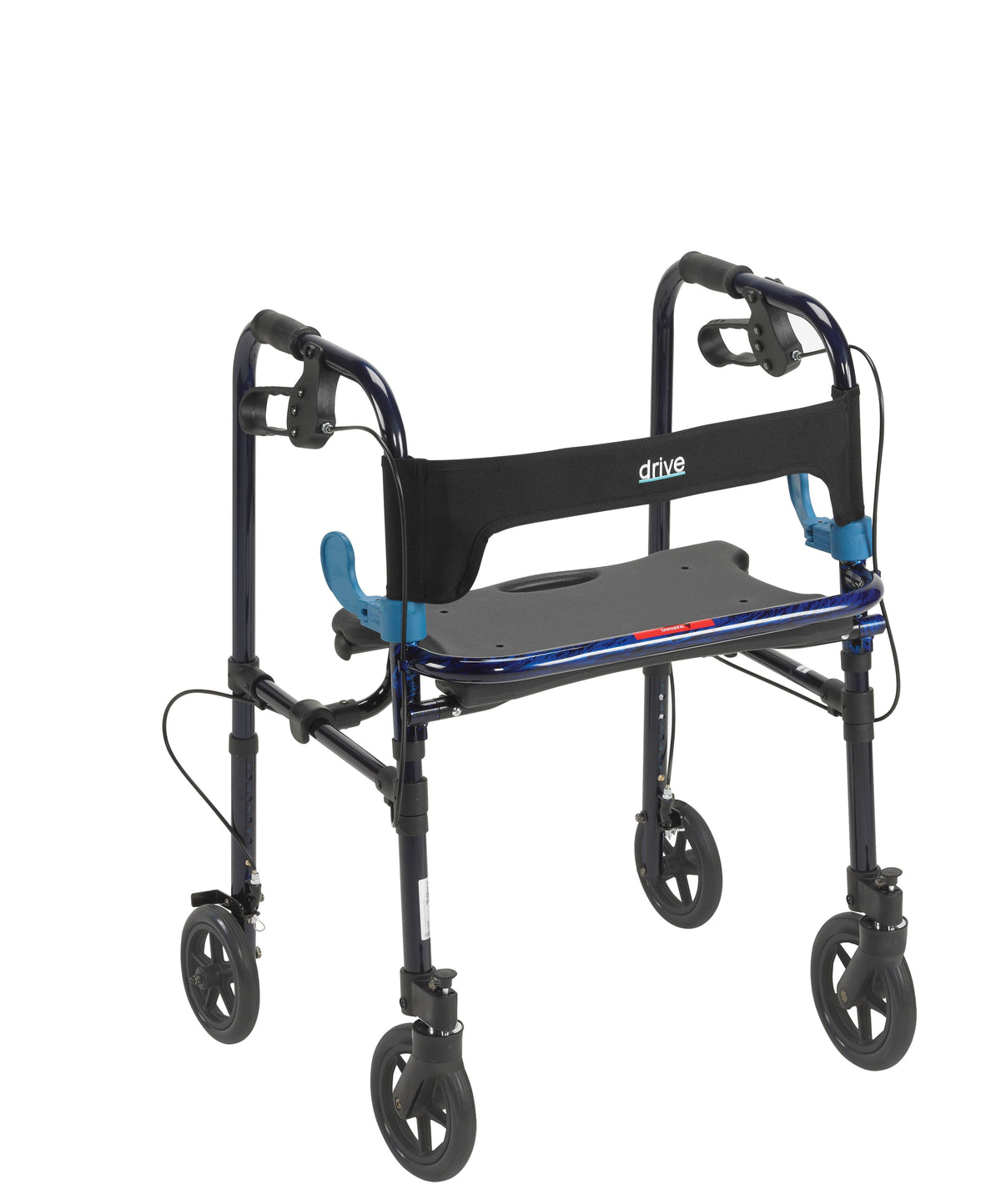Blue 8x22 Wheels Rollator K725