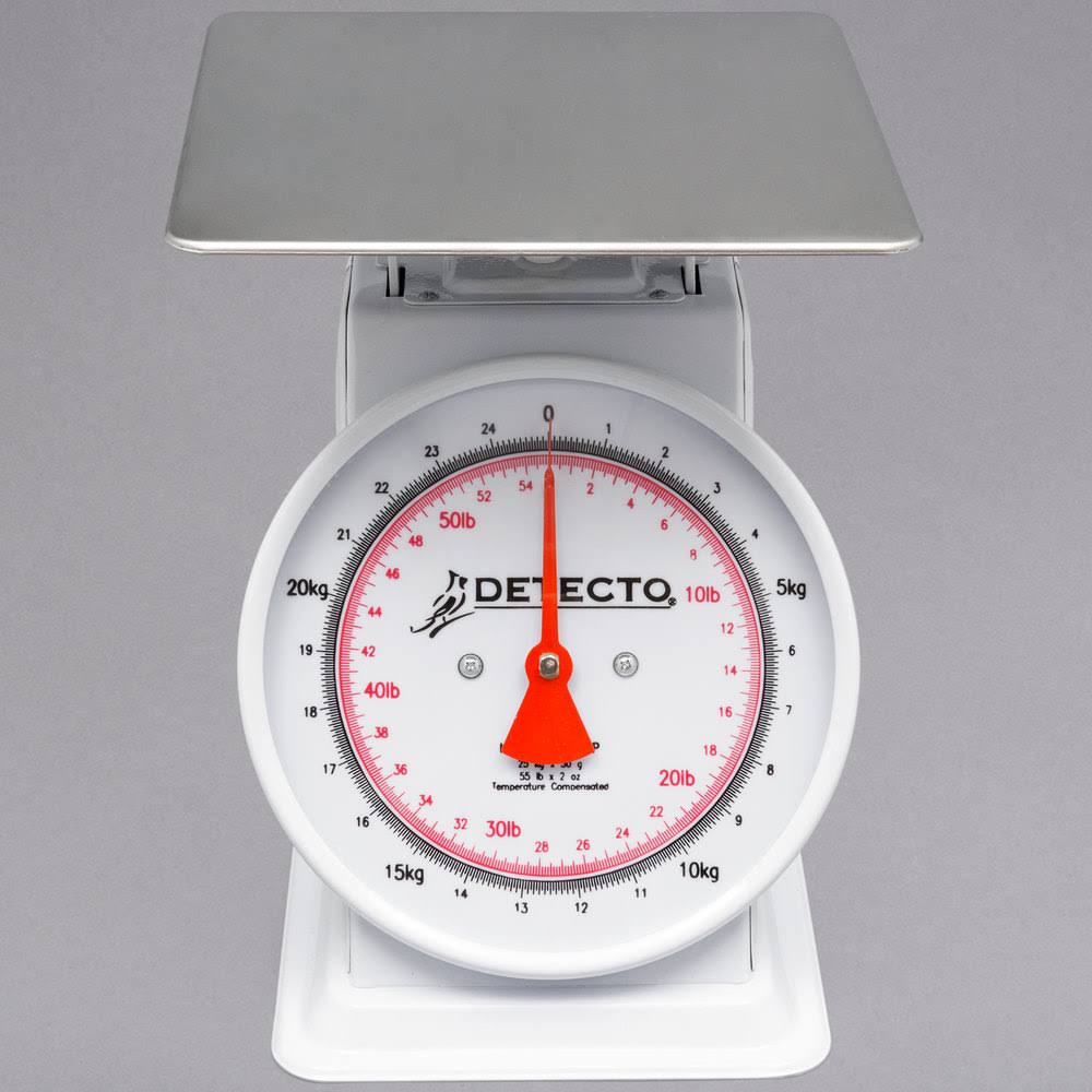 Dual Reading Metric Dial Scale, 25 kg Capacity O7544