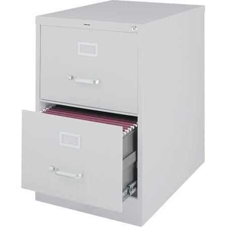 Light Gray 2-Drawer Legal Size File Cabinet P2649