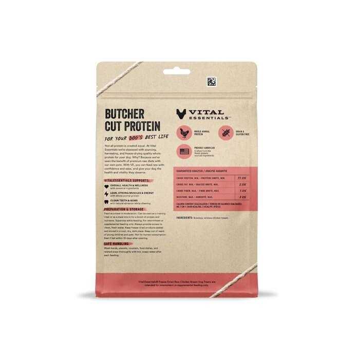 Freeze Dried Chicken Breast Dog Treats Y95725