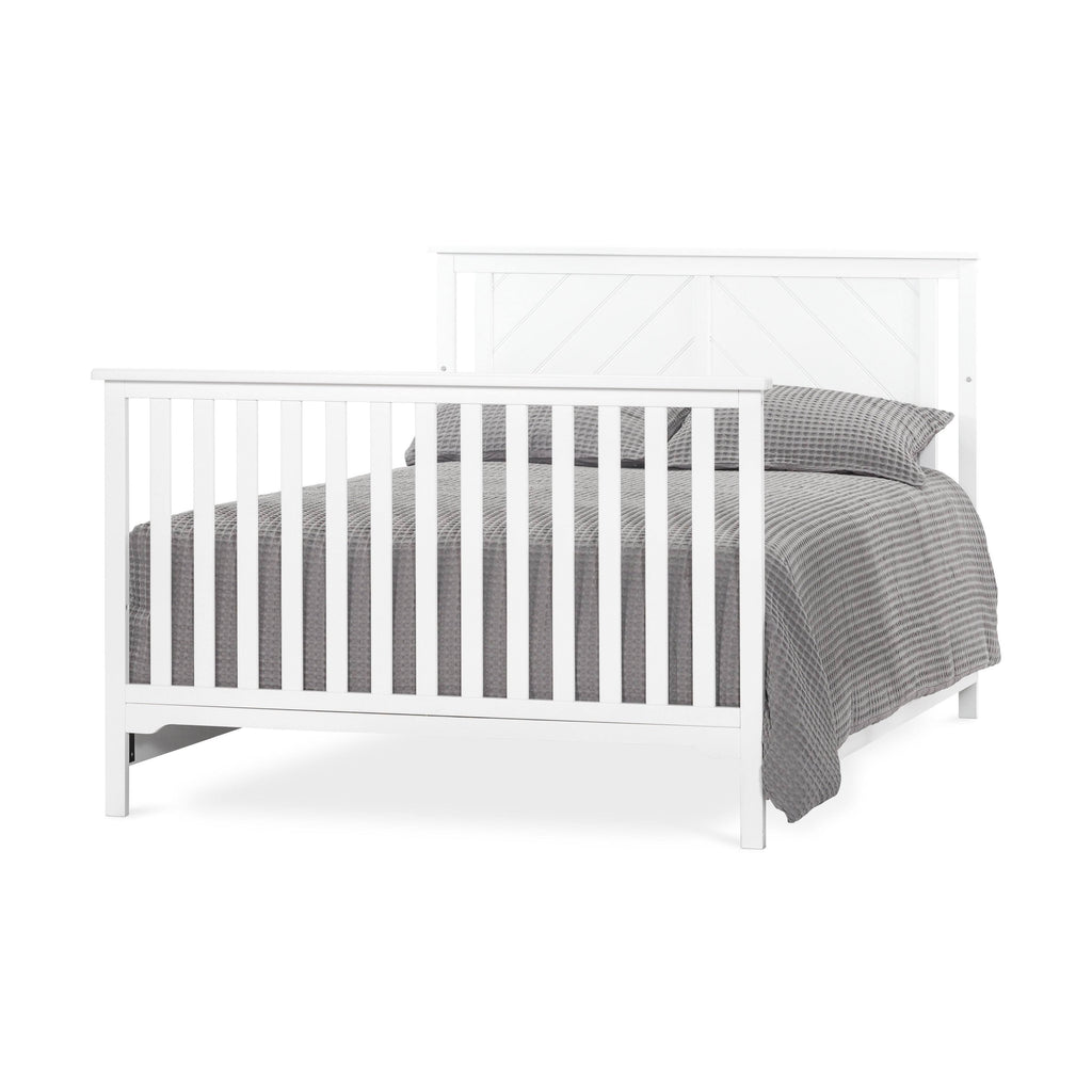 Full Size Bed Rails - Matte White R469