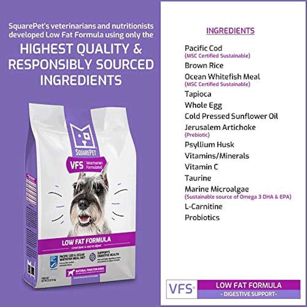 Low Fat Formula Dry Dog Food K980