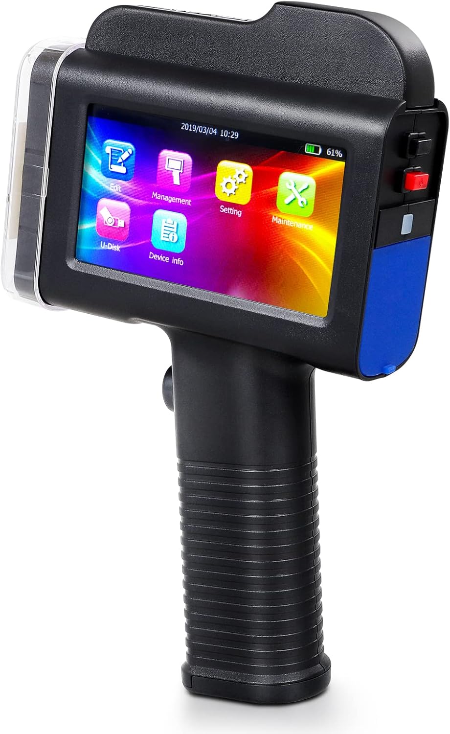 Handheld Inkjet Printer with Solvent Quick Dry Ink O4301