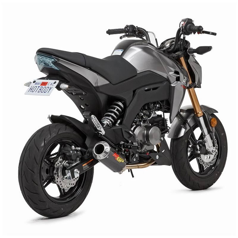 MGP Exhaust Full System CF w/ Stainless End Cap Canister Q6259