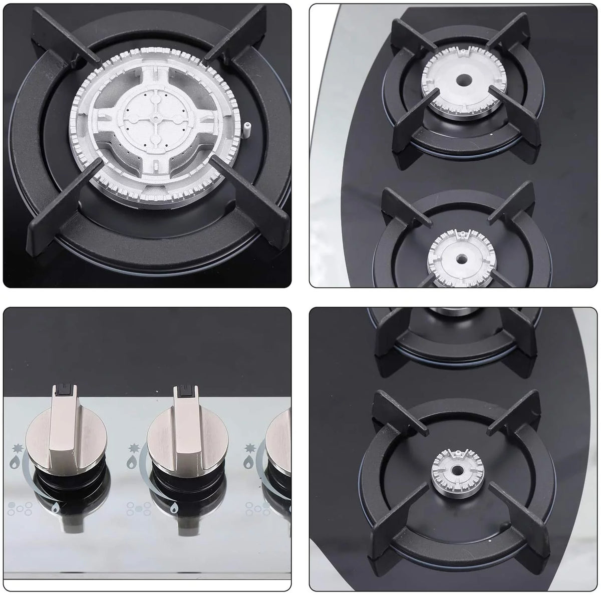 5 Burners Tempered Glass Gas Cooktop W31989