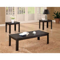Black 3 Piece Occasional Table Set C800770