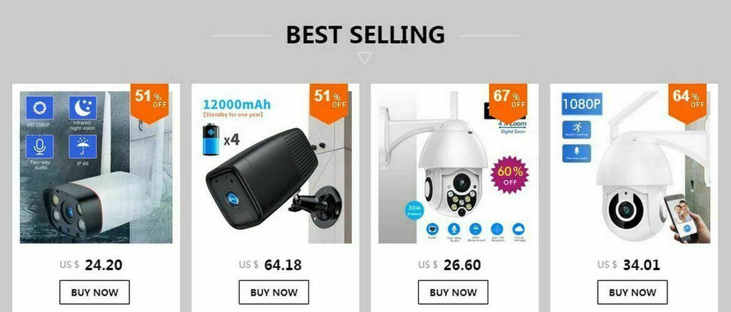 Solar Powered Wireless WiFi Security Camera Y6582