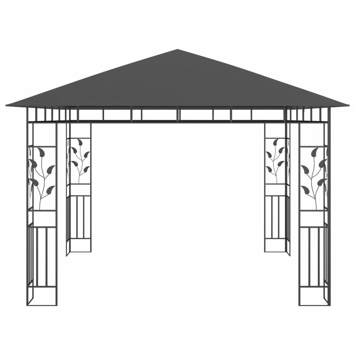 Gazebo with Mosquito Net Anthracite Z911701