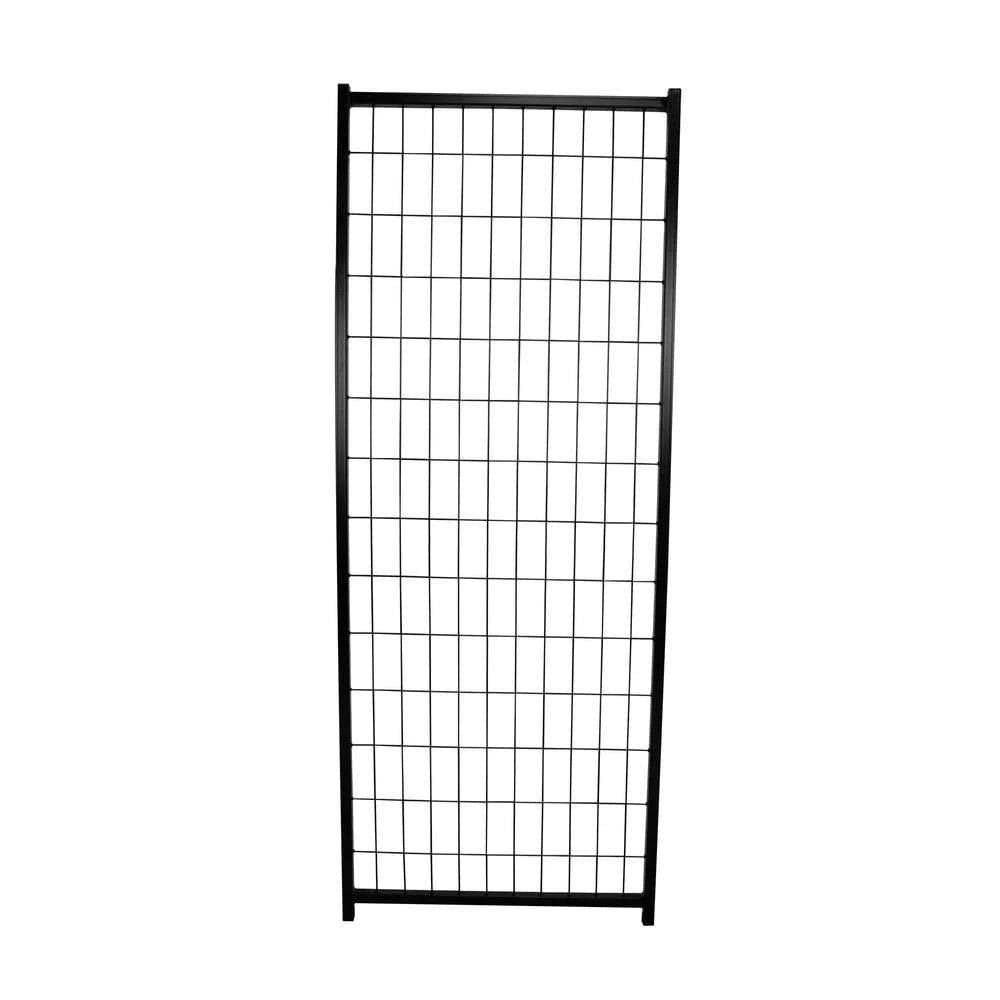 Black Metal Replacement Panel for Welded Wire Kennel W2195