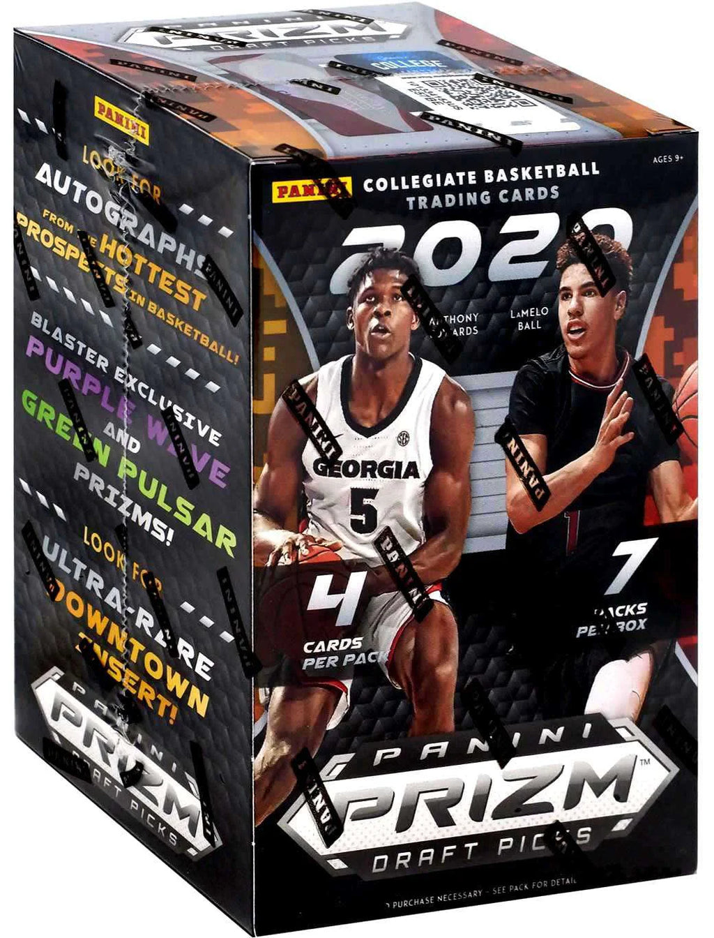 Collegiate Basketball Trading Card Blaster Box G1369