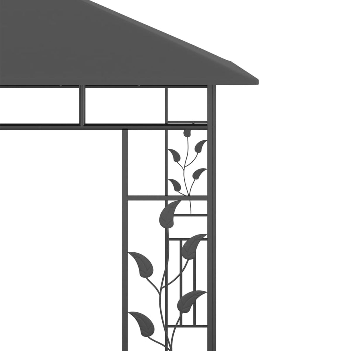 Gazebo with Mosquito Net Anthracite Z911701